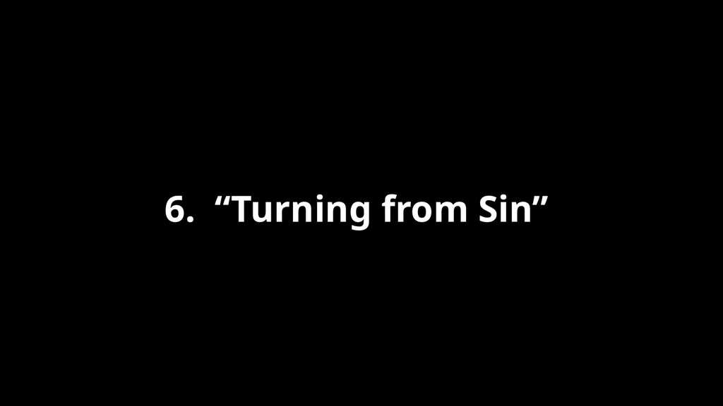 Forgiveness -1- The Need for Repentance “God - slide 46 of 78