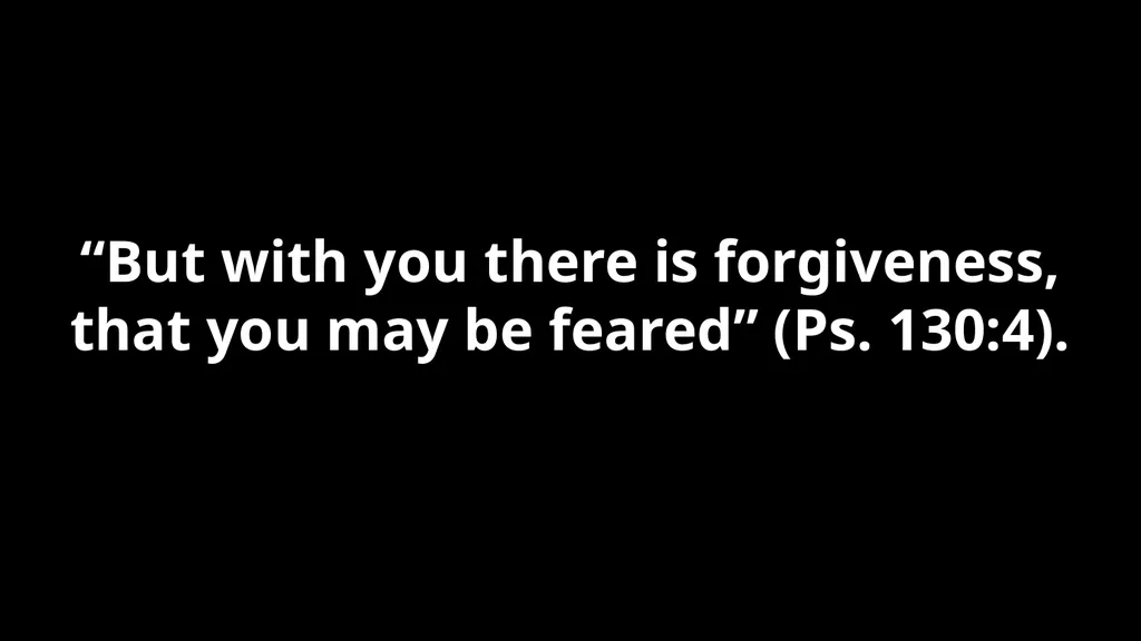 Forgiveness -1- The Need for Repentance “God - slide 49 of 78