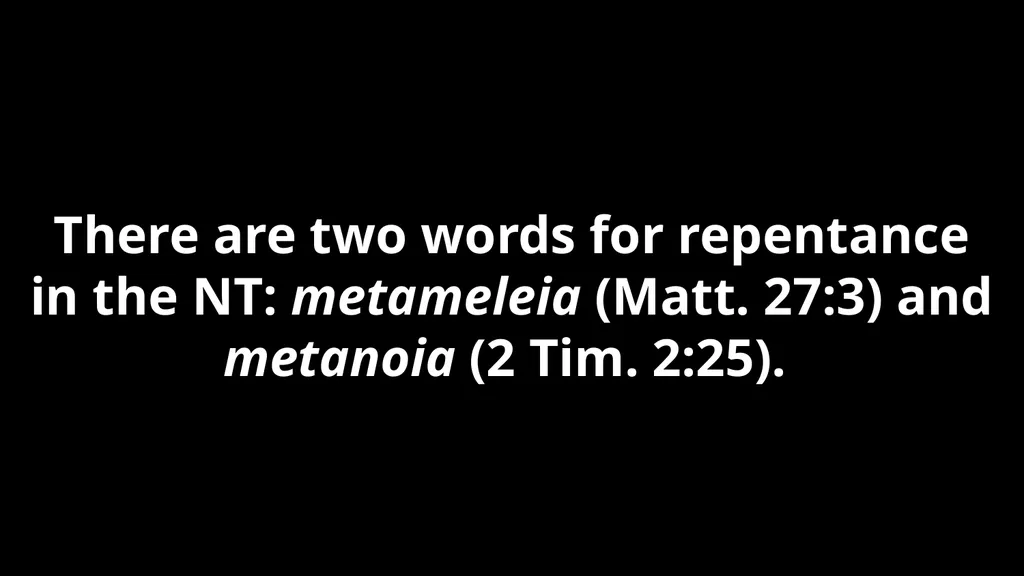 Forgiveness -1- The Need for Repentance “God - slide 47 of 78