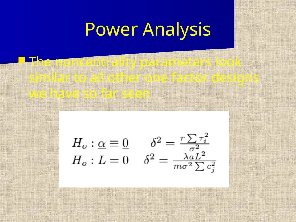 Balanced Incomplete Block Design (BIBD) Notation - slide 17 of 17