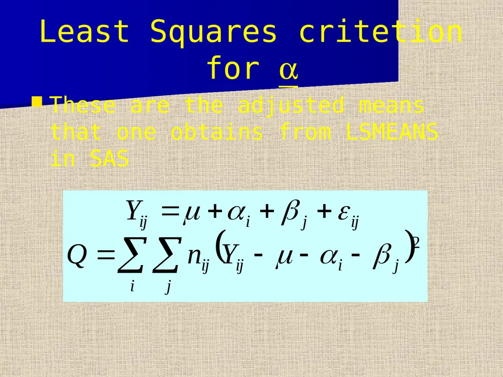 Balanced Incomplete Block Design (BIBD) Notation - slide 4 of 17