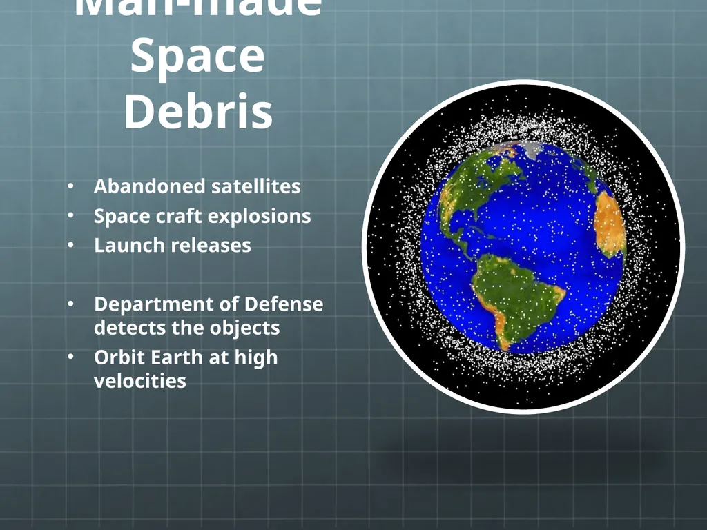 Space Debris Roberta Farrington Man-made Space - slide 2 of 6