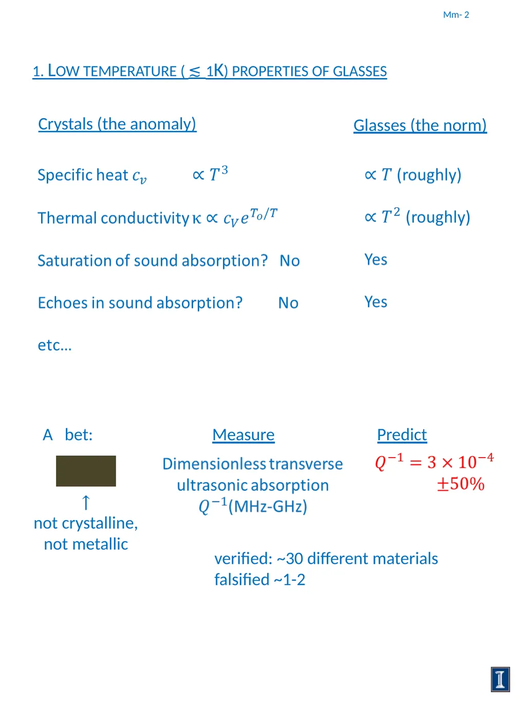 Some current research problems Crystals (the - slide 2 of 9