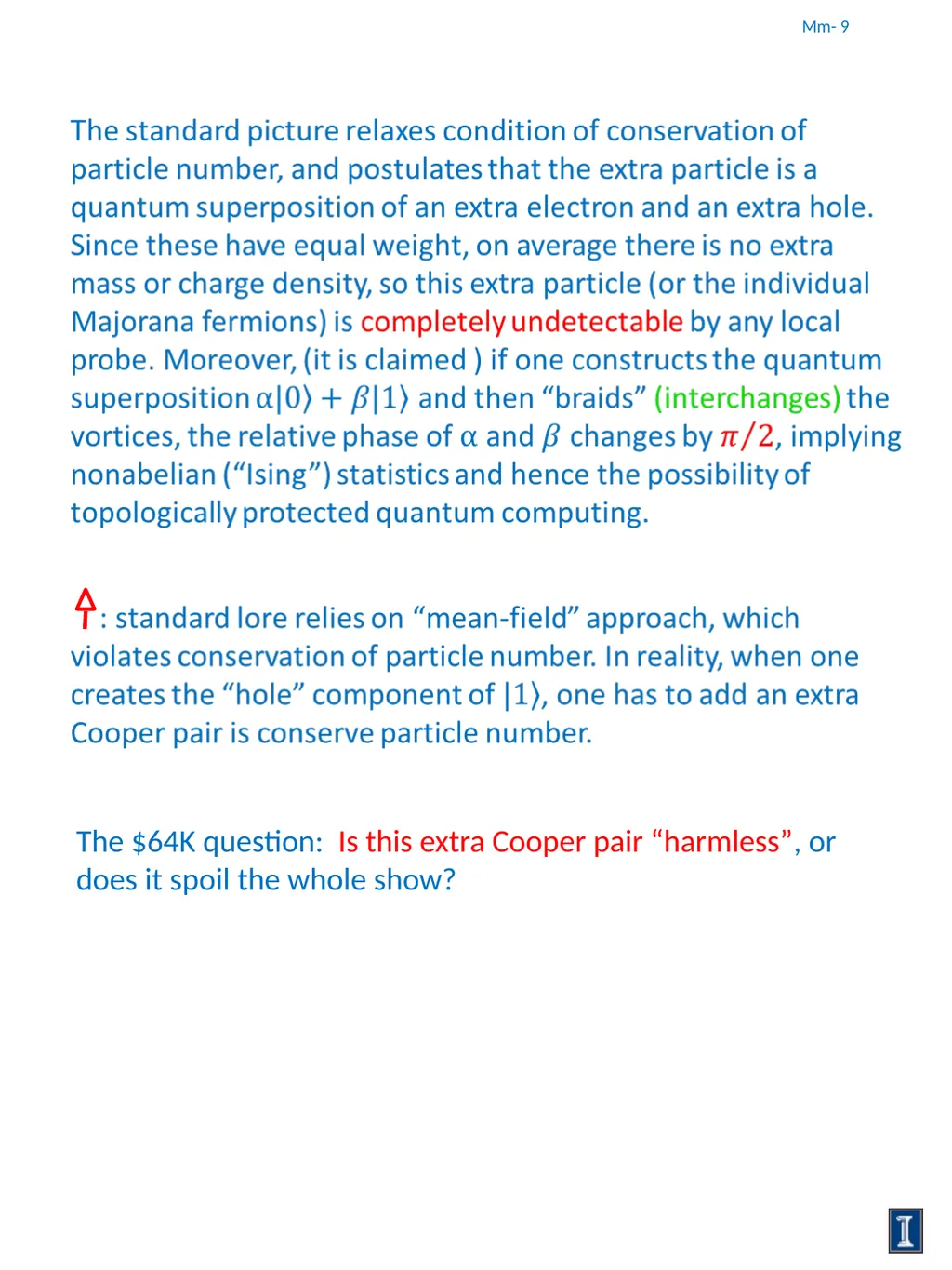 Some current research problems Crystals (the - slide 9 of 9
