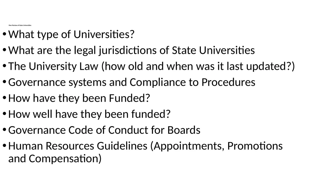 Presentation on University Education at the - slide 15 of 19