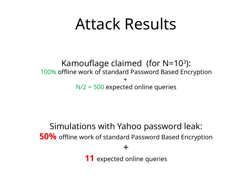 Cracking-Resistant Password Vaults Using Natural - slide 20 of 62