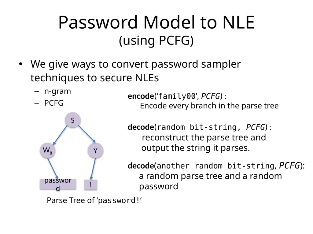 Cracking-Resistant Password Vaults Using Natural - slide 43 of 62