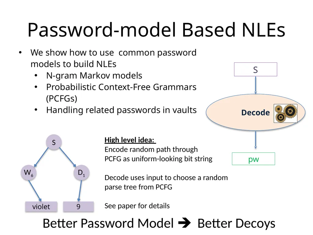 Cracking-Resistant Password Vaults Using Natural - slide 27 of 62