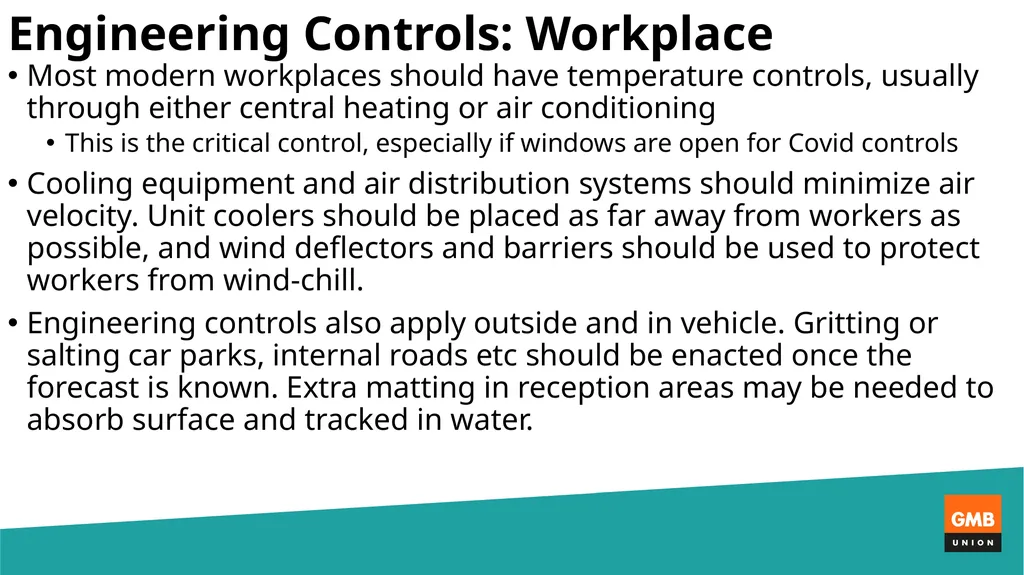 Cold Weather Working Dan Shears National HS&E - slide 11 of 20