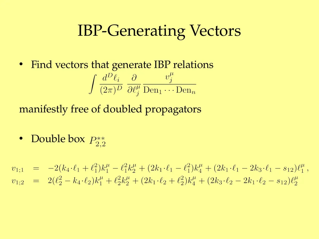 Maximal Unitarity at Two Loops David A. Kosower - slide 21 of 37