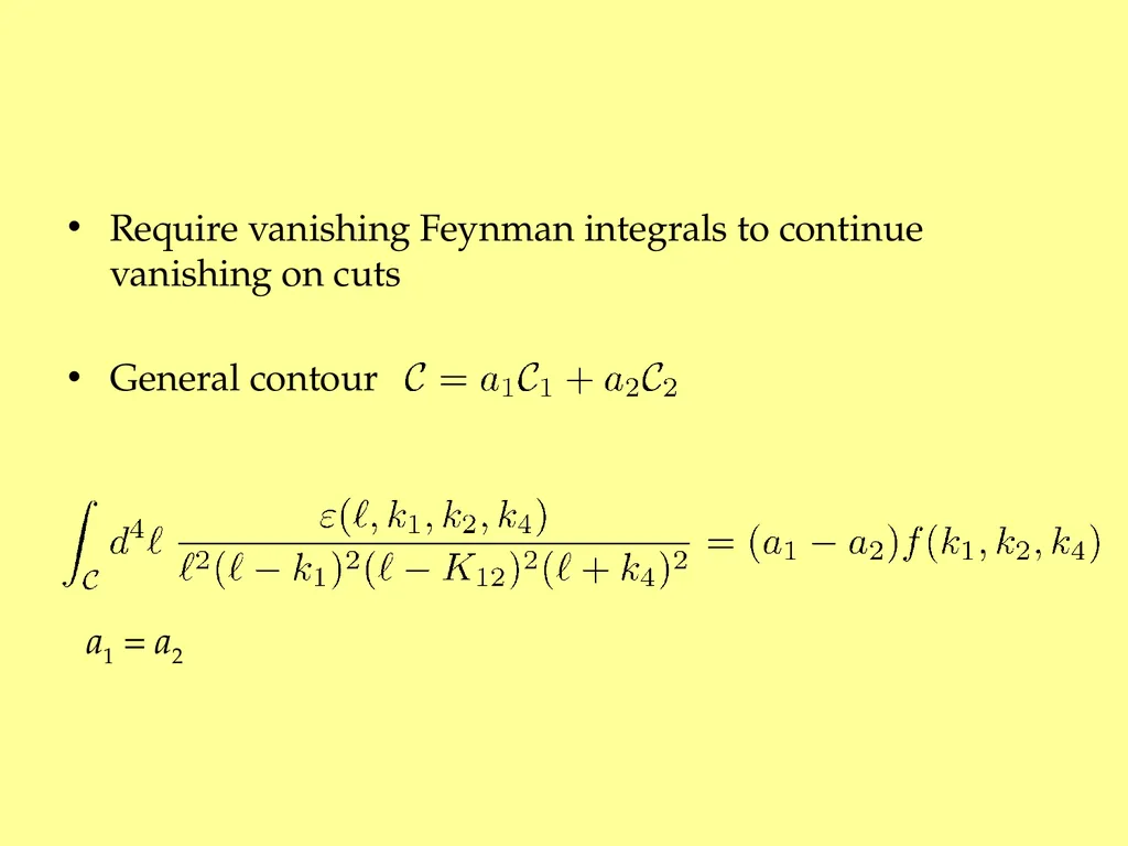 Maximal Unitarity at Two Loops David A. Kosower - slide 16 of 37