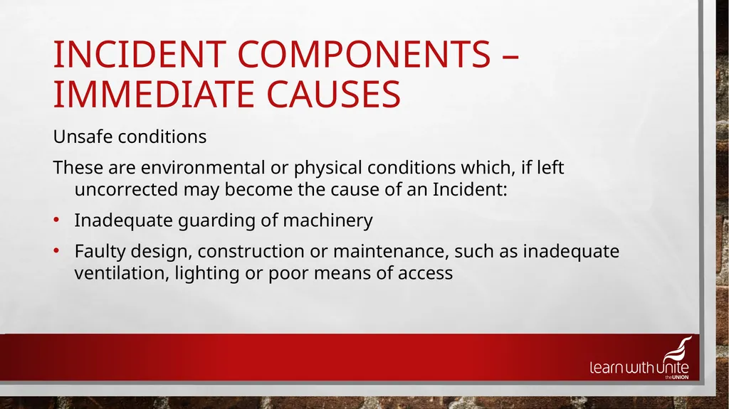 Accident Investigation Most of the cost is hidden - slide 17 of 26