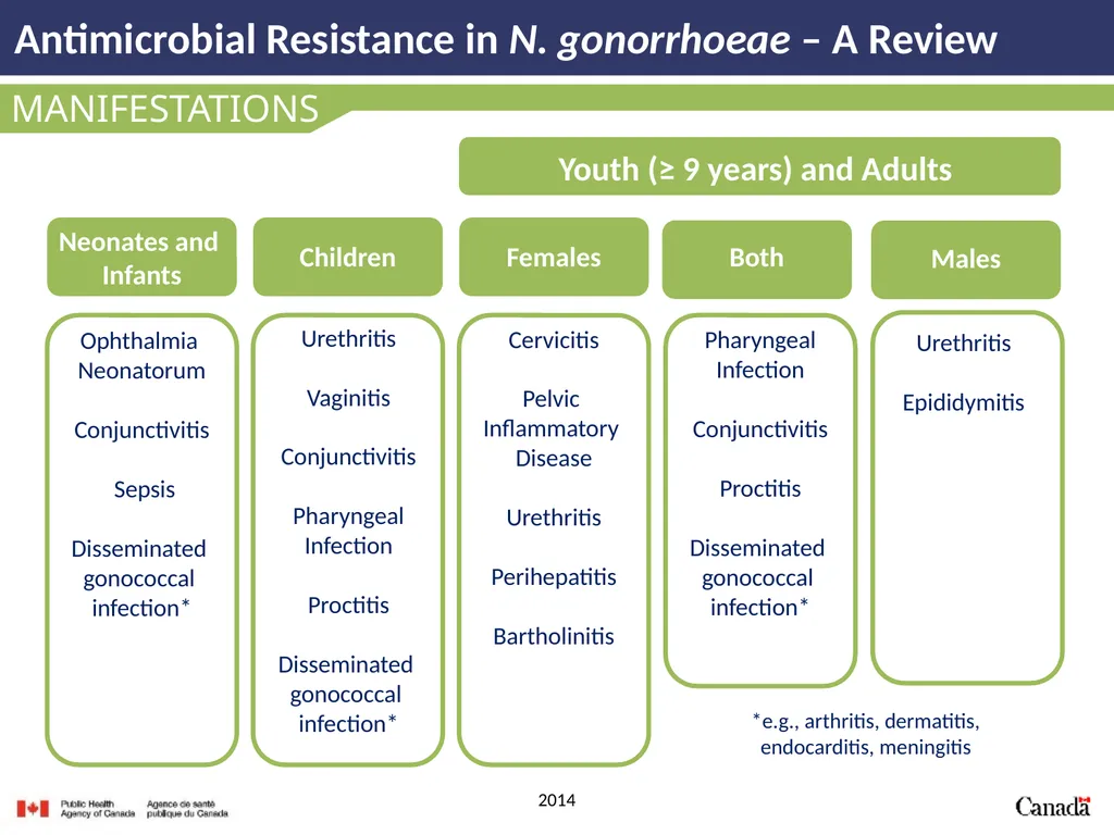 Antimicrobial Resistance in N. gonorrhoeae A - slide 11 of 39