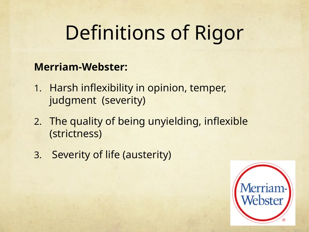 What Does Rigor Really Mean in Reading Education? - slide 4 of 49