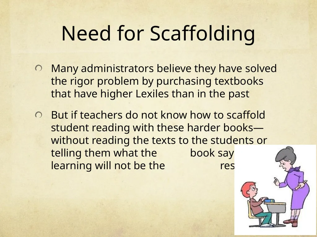 What Does Rigor Really Mean in Reading Education? - slide 18 of 49