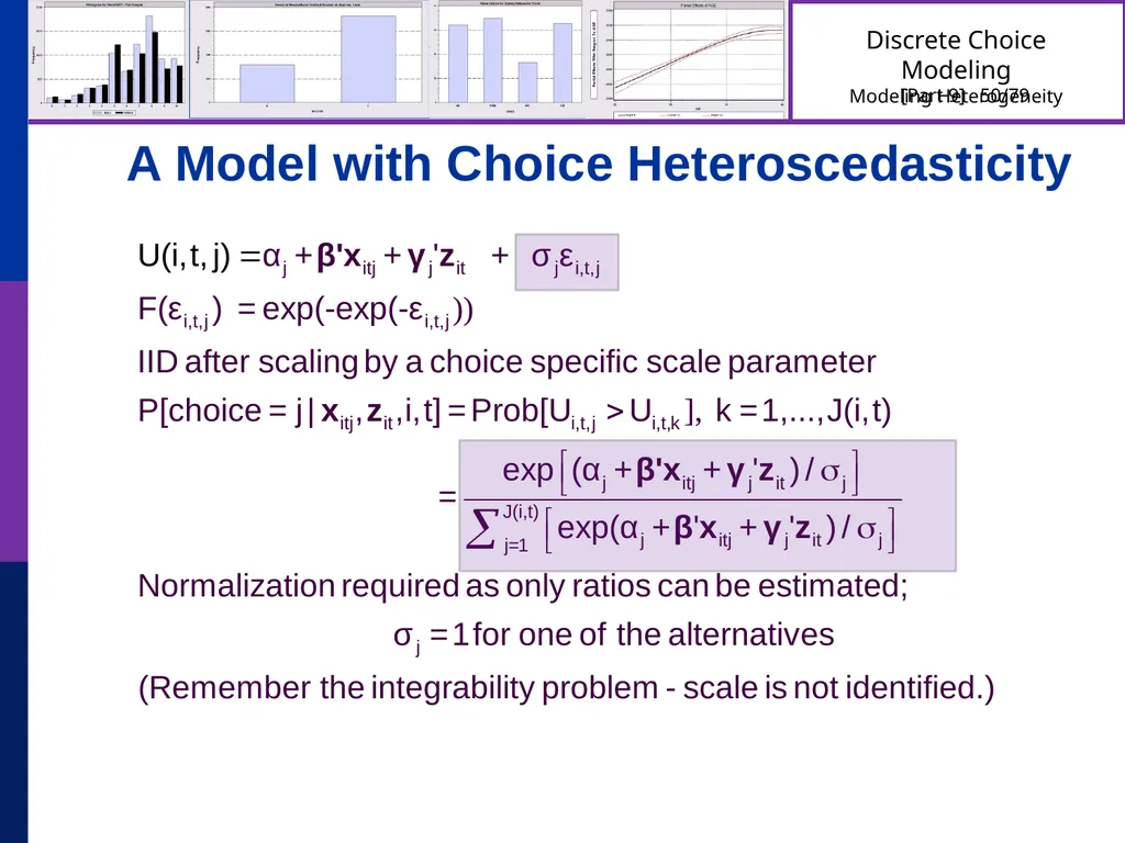 Discrete Choice Modeling William Greene Stern - slide 50 of 79