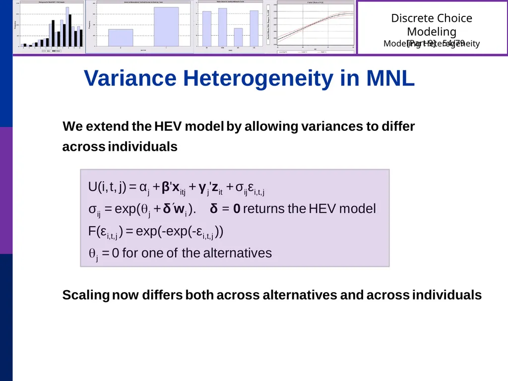 Discrete Choice Modeling William Greene Stern - slide 54 of 79