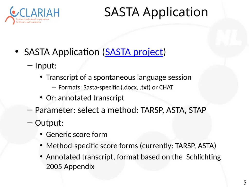 Towards Semi Automatic Analysis of Spontaneous - slide 5 of 39