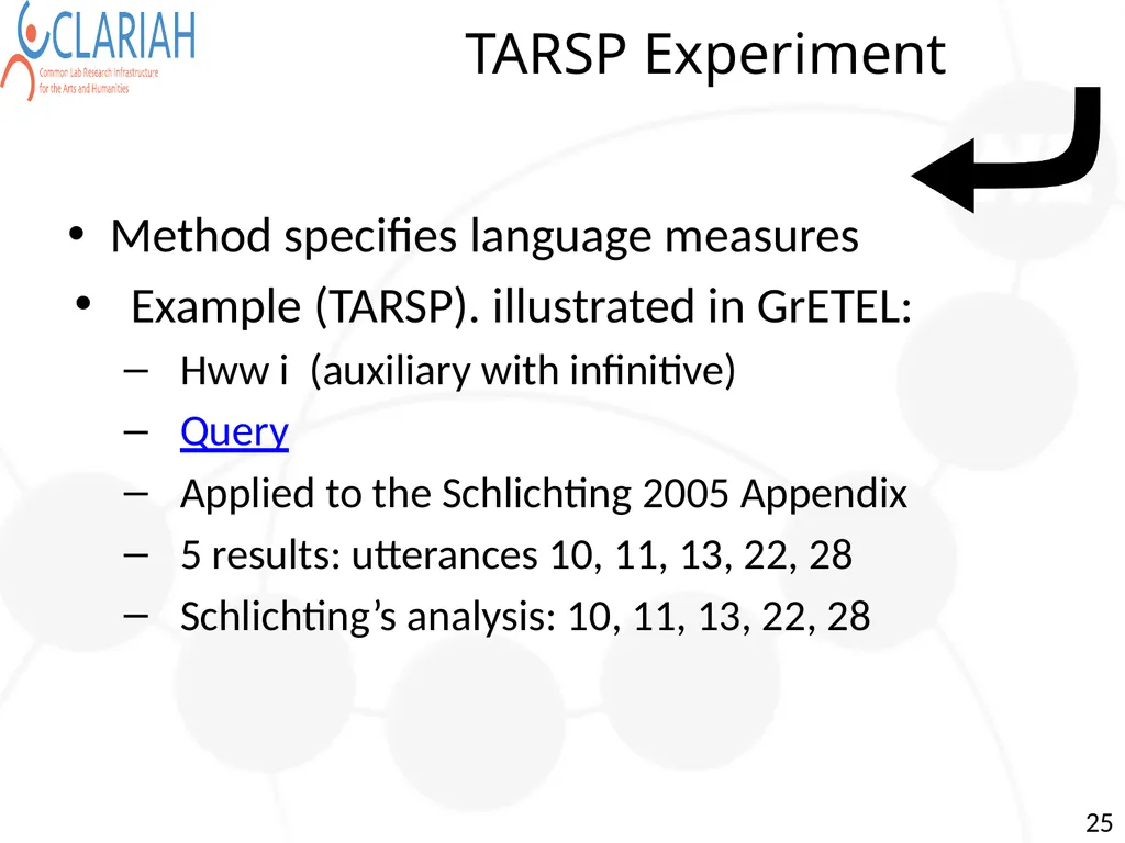 Towards Semi Automatic Analysis of Spontaneous - slide 25 of 39