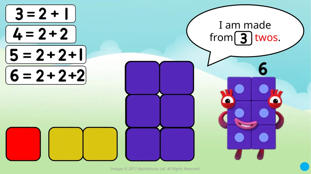 Numberblocks Support Materials Series 2, Episode - slide 20 of 21