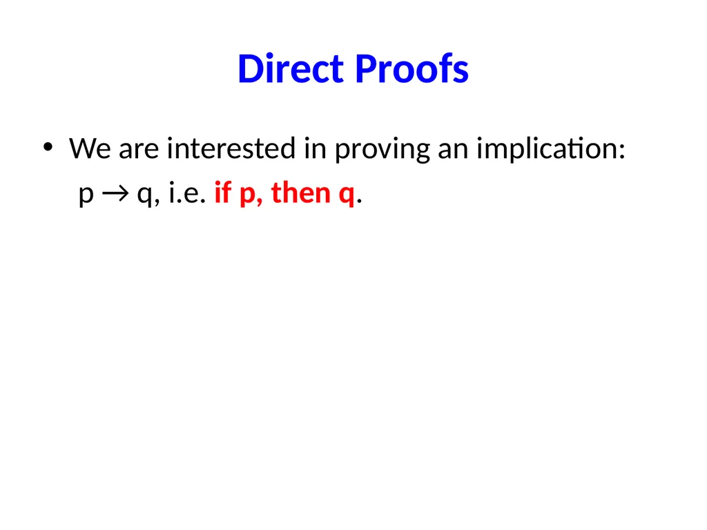 Proofs (Chapter 2) Used some materials from Book - slide 26 of 101