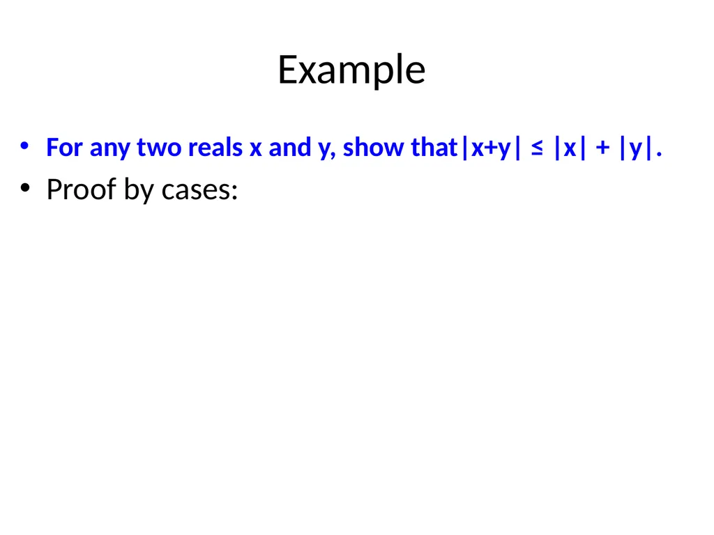 Proofs (Chapter 2) Used some materials from Book - slide 93 of 101