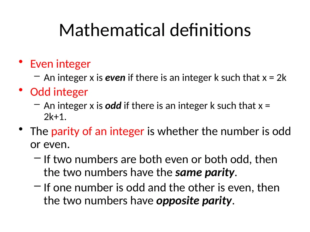 Proofs (Chapter 2) Used some materials from Book - slide 3 of 101