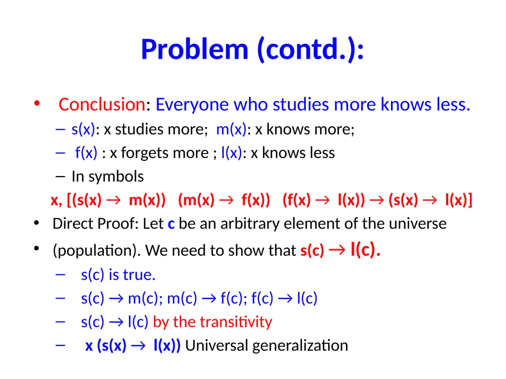 Proofs (Chapter 2) Used some materials from Book - slide 35 of 101