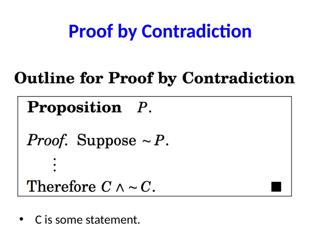 Proofs (Chapter 2) Used some materials from Book - slide 66 of 101