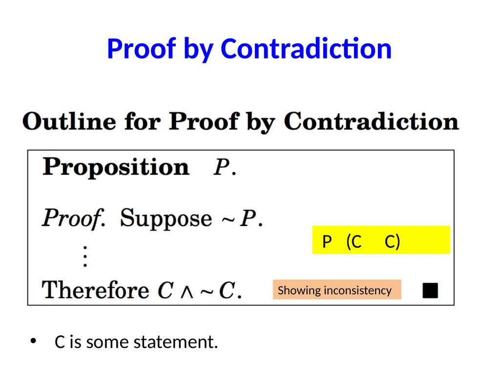 Proofs (Chapter 2) Used some materials from Book - slide 67 of 101