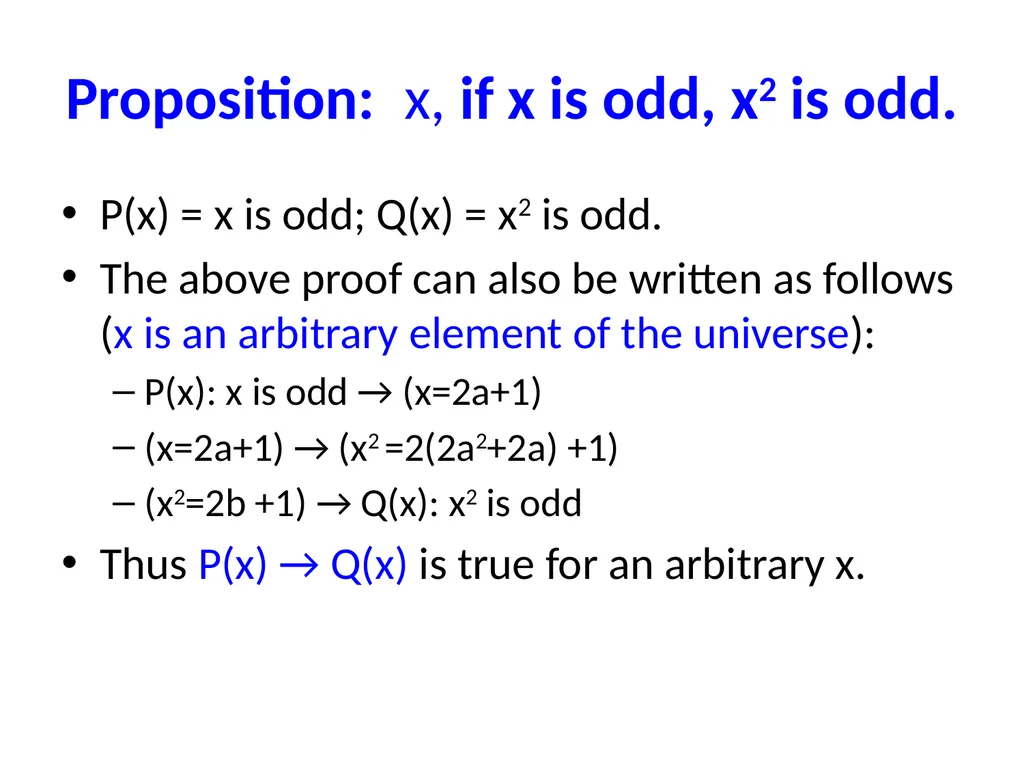 Proofs (Chapter 2) Used some materials from Book - slide 40 of 101