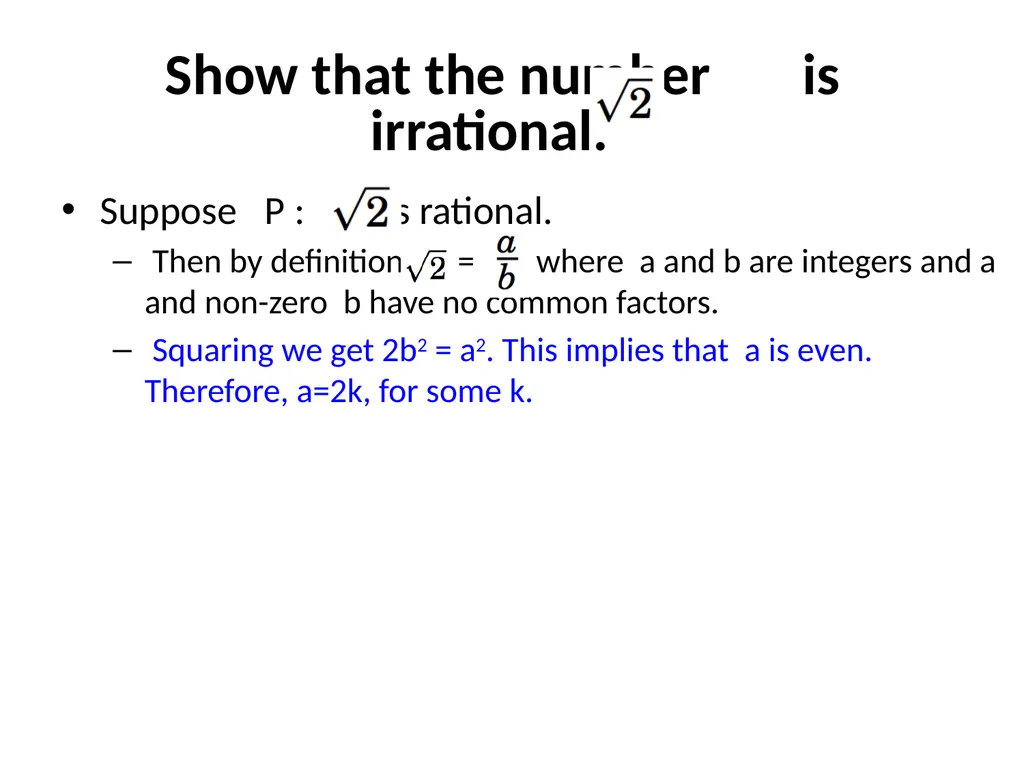 Proofs (Chapter 2) Used some materials from Book - slide 71 of 101