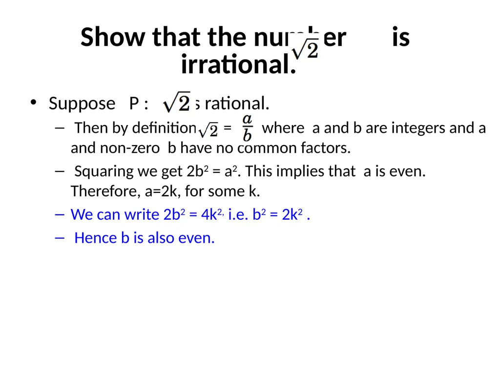 Proofs (Chapter 2) Used some materials from Book - slide 72 of 101