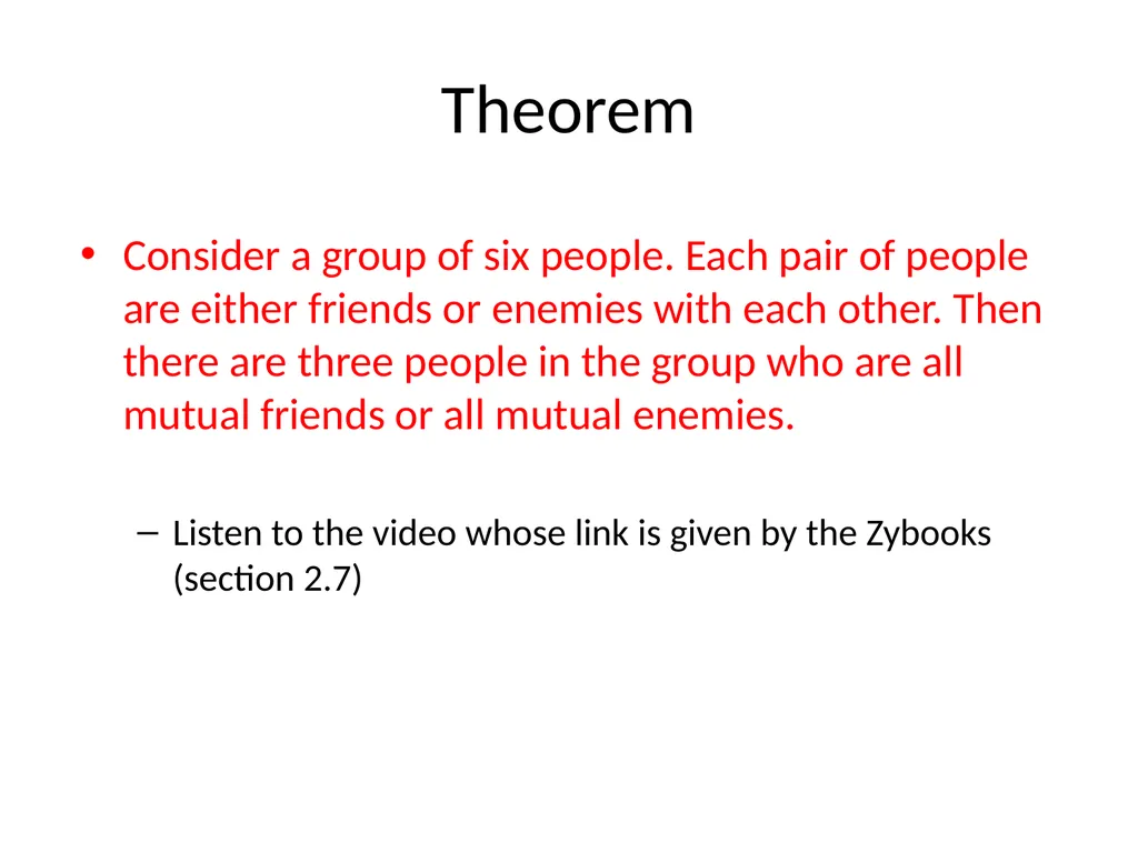 Proofs (Chapter 2) Used some materials from Book - slide 100 of 101