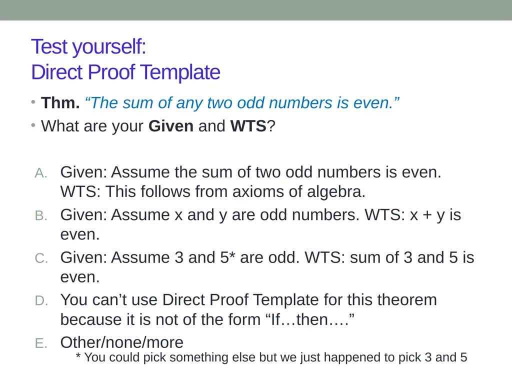 CSE 20 Discrete math Prof. Shachar Lovett - slide 10 of 18