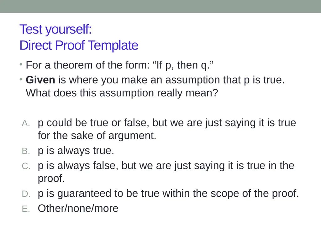 CSE 20 Discrete math Prof. Shachar Lovett - slide 6 of 18