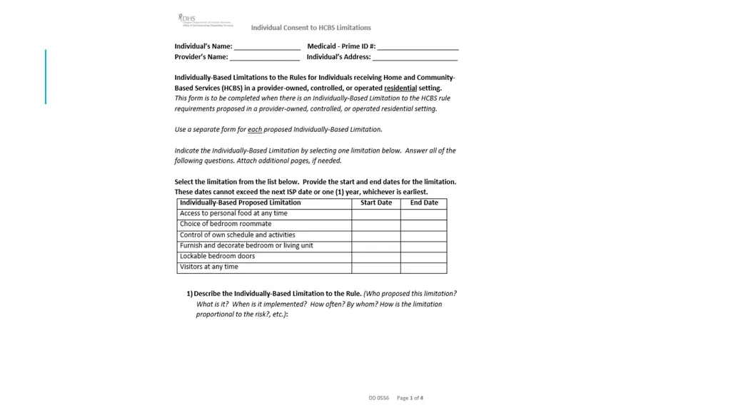 Individually-Based limitations Process and - slide 10 of 40