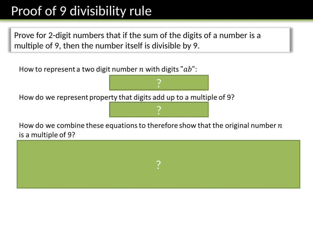 Year 9 Proof Dr J Frost - slide 17 of 24
