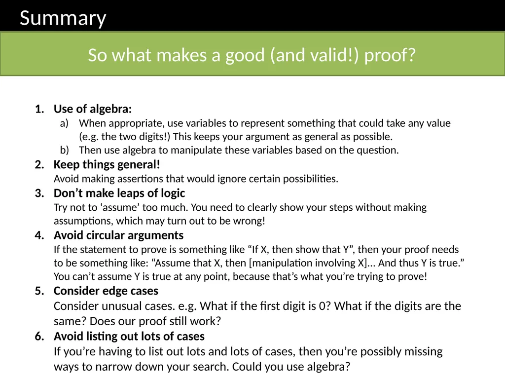 Year 9 Proof Dr J Frost - slide 24 of 24