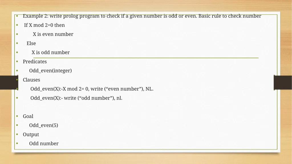 lec2 Prolog language Lec3 By MSC.Noor Hassan More - slide 4 of 8