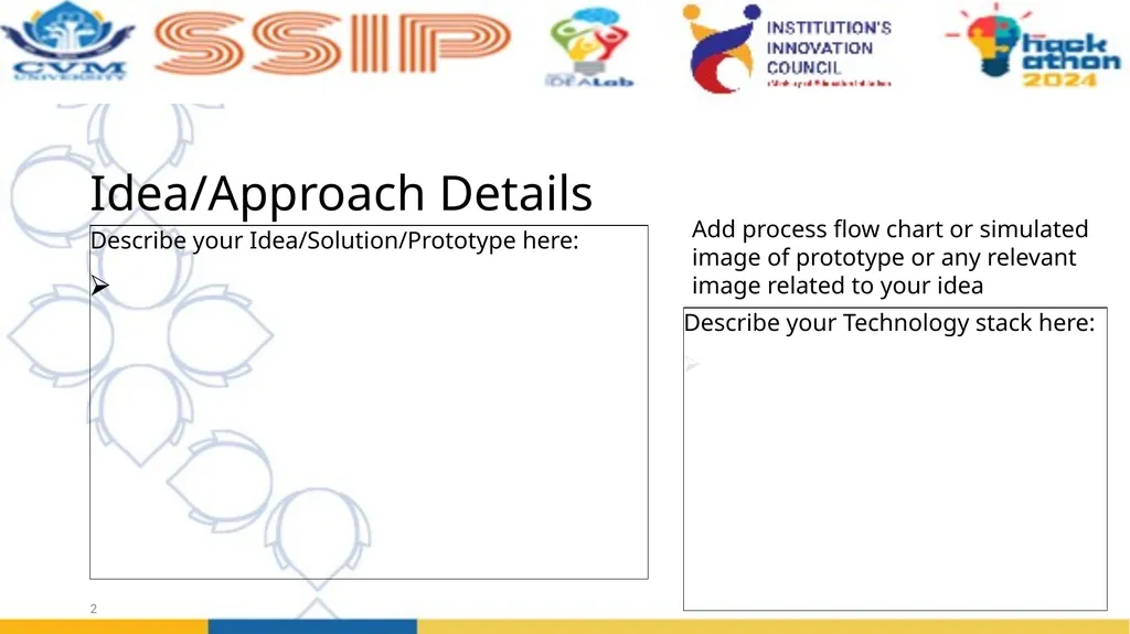 Basic Details of the Team and Problem Statement PS - slide 2 of 5