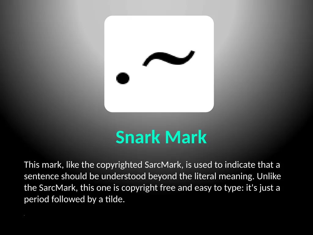 13 Little-Known Punctuation Marks We Should Be - slide 11 of 13