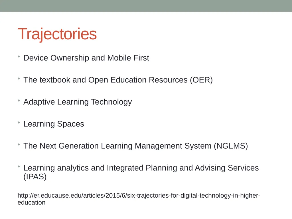 IT Issues & Trends, 2015 Faculty Technology Day - slide 8 of 11