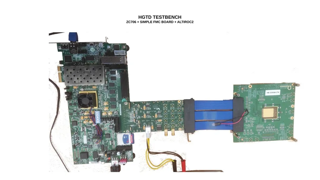 HGTD TESTBENCH ZC706 + SIMPLE FMC BOARD HGTD - slide 2 of 17