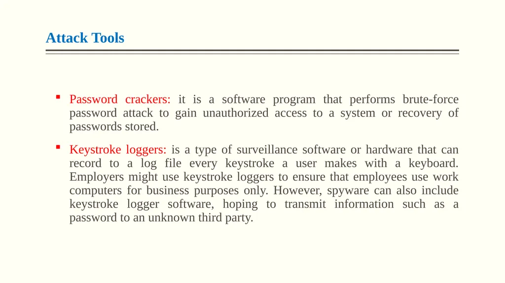 Malicious Attacks, Threats, and Vulnerabilities - slide 8 of 24
