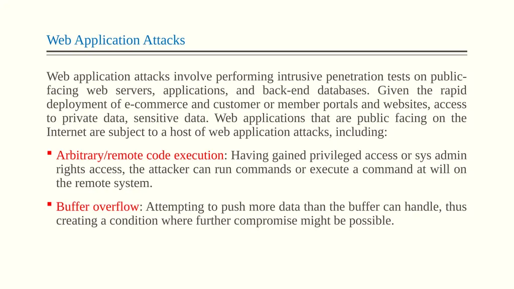 Malicious Attacks, Threats, and Vulnerabilities - slide 21 of 24