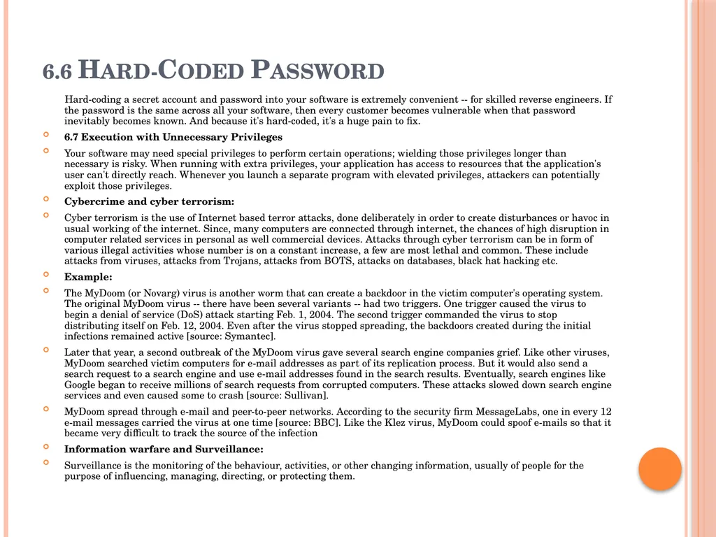Chapter 3: Security Threats and Vulnerabilities - slide 12 of 13