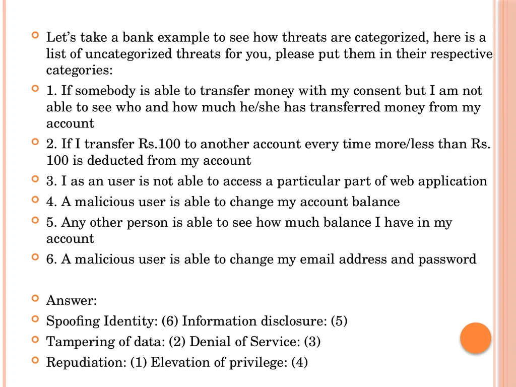Chapter 3: Security Threats and Vulnerabilities - slide 4 of 13
