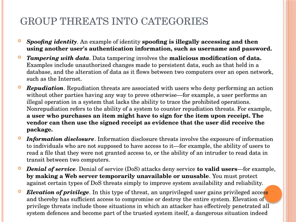 Chapter 3: Security Threats and Vulnerabilities - slide 3 of 13