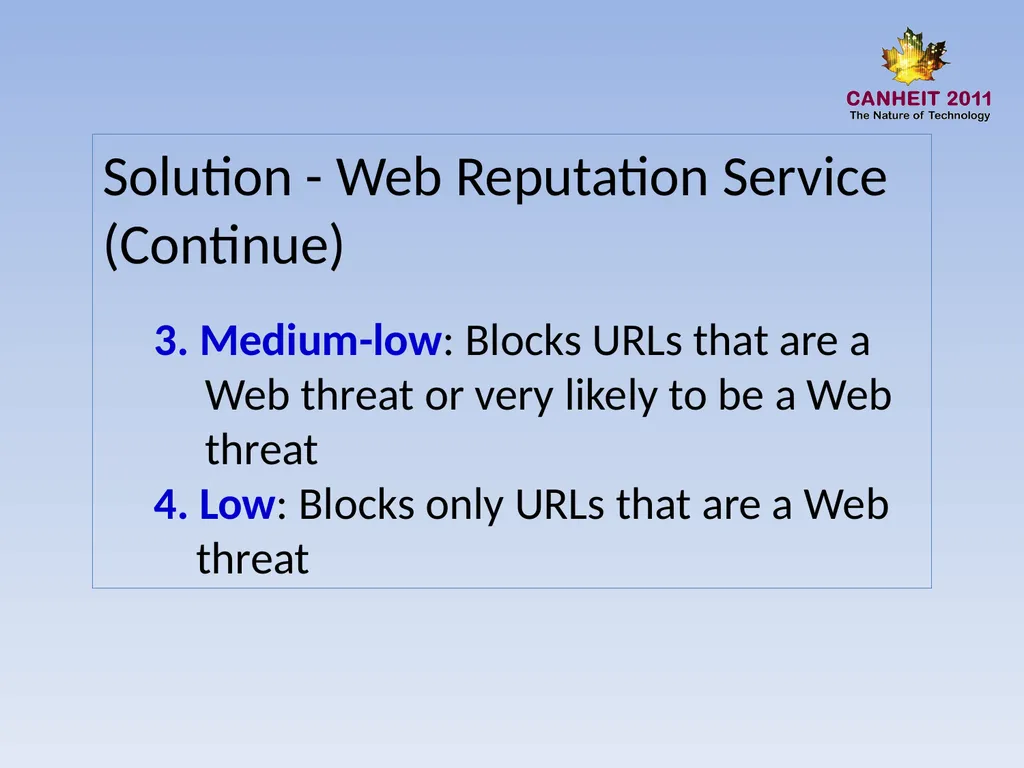 Trend Micro Deployment Kelvin Hwang IT Services - slide 11 of 16